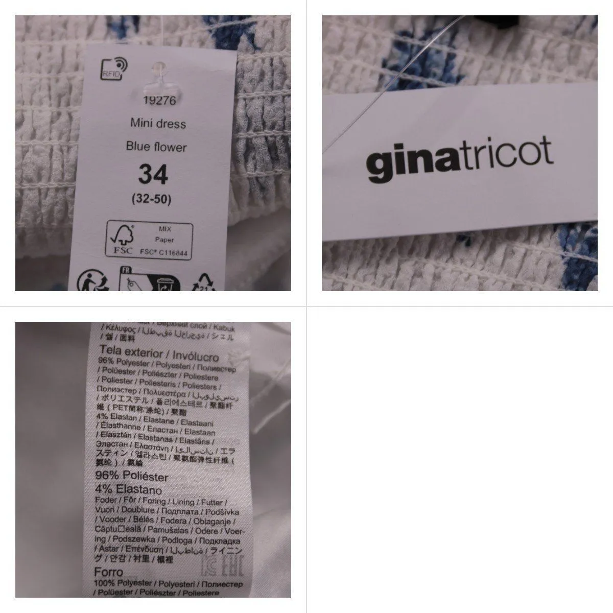 платье Gina Tricot